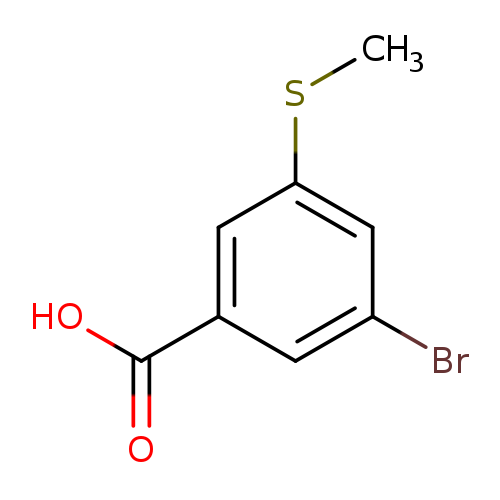 3-BROMO-5-(METHYLTHIO)BENZOICACID