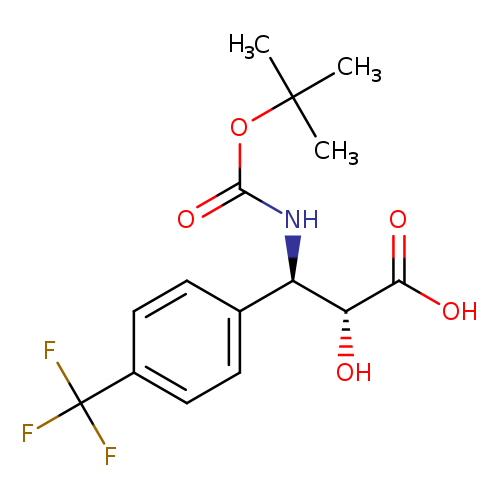 (2R,3R)-3-((tert-Butoxycarbonyl)amino)-2-hydroxy-3-(4-(trifluoromethyl)phenyl)propanoic acid