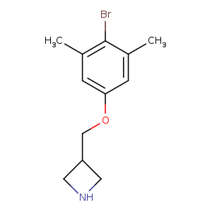 3-((4-Bromo-3,5-dimethylphenoxy)methyl)azetidine
