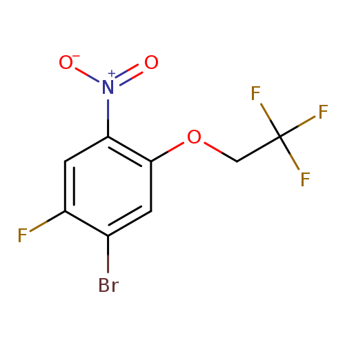 1-Bromo-2-fluoro-4-nitro-5-(2,2,2-trifluoroethoxy)benzene