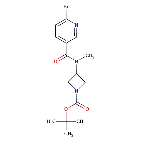 tert-butyl 3-(N-methyl6-bromopyridine-3-amido)azetidine-1-carboxylate