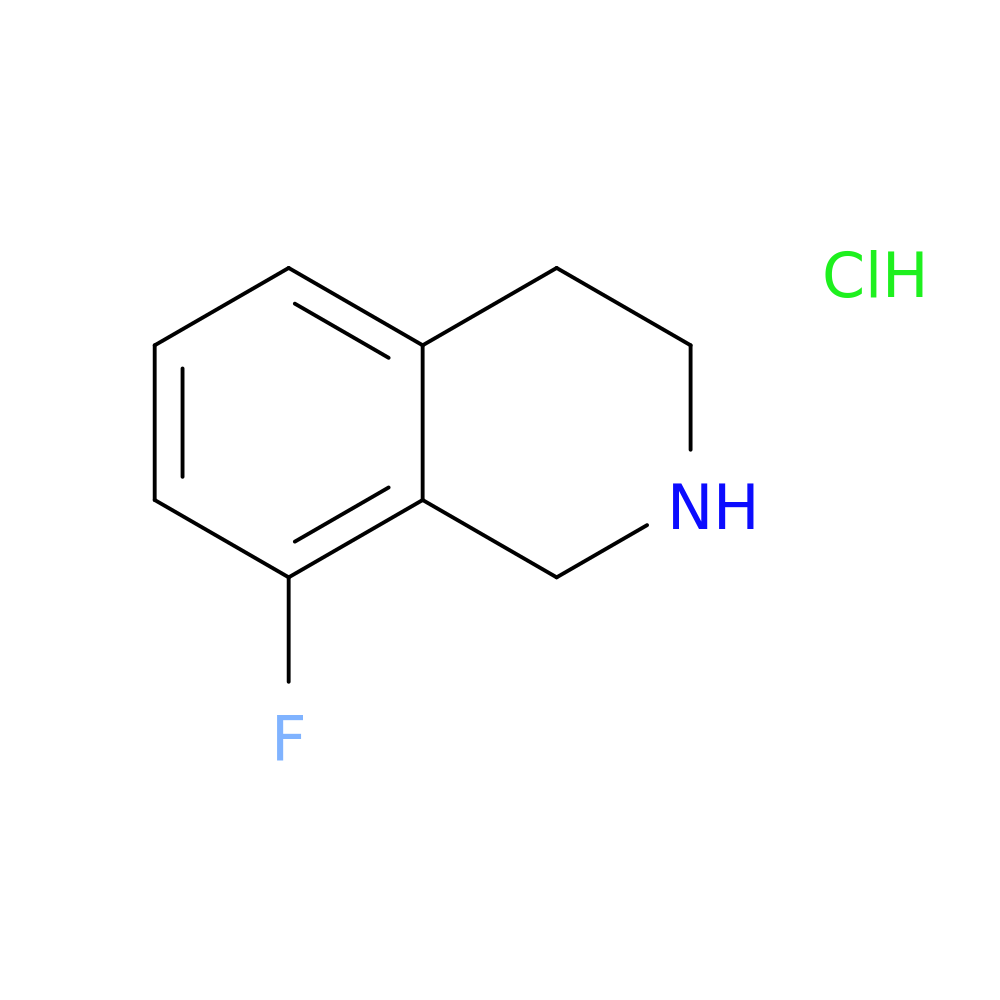 8-Fluoro-1,2,3,4-tetrahydroisoquinoline hydrochloride