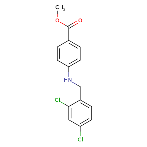 Methyl 4-[(2,4-dichlorobenzyl)amino]benzoate