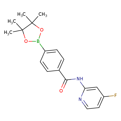 N-(4-Fluoropyridin-2-yl)-4-(4,4,5,5-tetramethyl-1,3,2-dioxaborolan-2-yl)benzamide