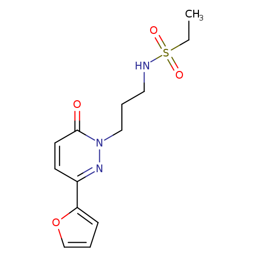 N-{3-[3-(furan-2-yl)-6-oxo-1,6-dihydropyridazin-1-yl]propyl}ethane-1-sulfonamide