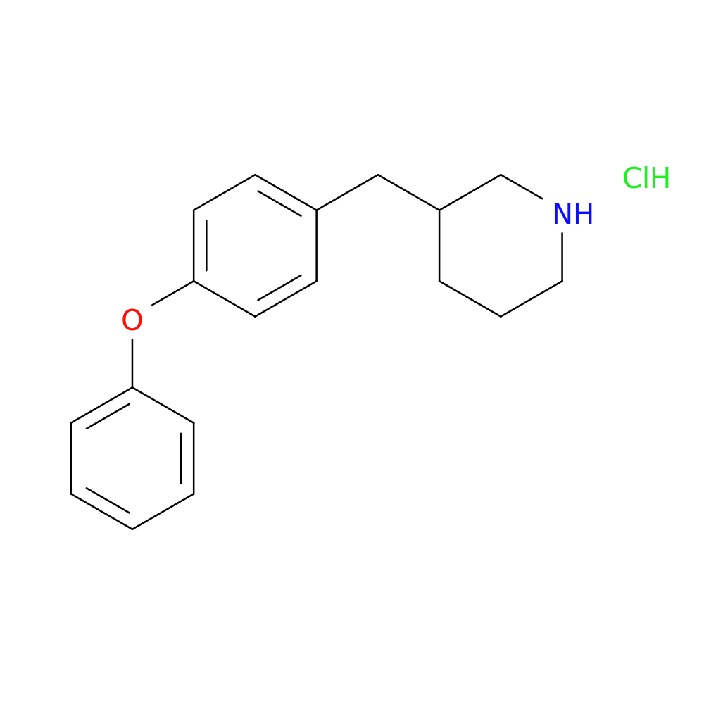 3-(4-Phenoxy-benzyl)-piperidine hydrochloride