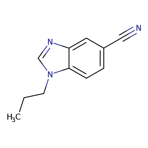 1-Propyl-1,3-benzodiazole-5-carbonitrile