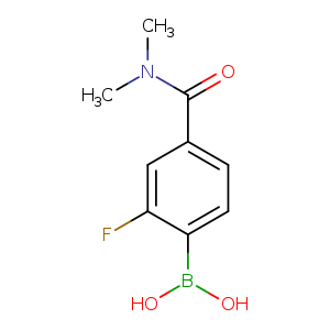 DIMETHYL 4-BORONO-3-FLUOROBENZAMIDE