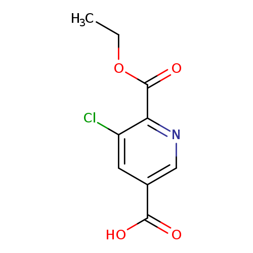5-Chloro-6-(ethoxycarbonyl)nicotinic acid