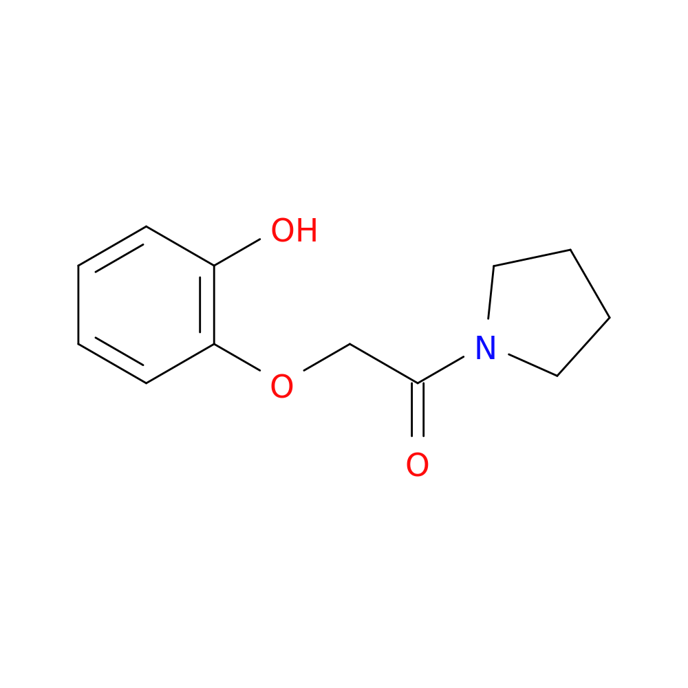 2-(2-hydroxyphenoxy)-1-(pyrrolidin-1-yl)ethan-1-one