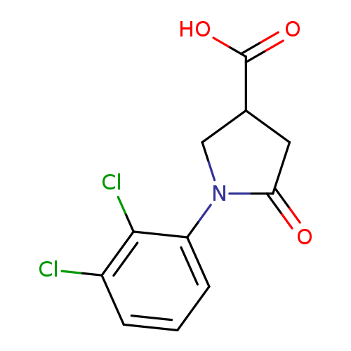 1-(2,3-Dichlorophenyl)-5-oxo-3-pyrrolidinecarboxylic acid