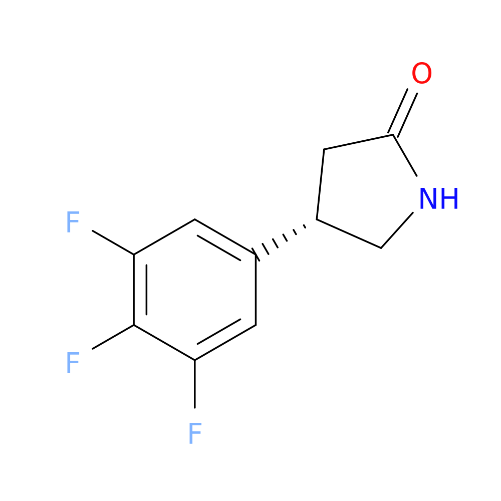 (4S)-4-(3,4,5-Trifluorophenyl)pyrrolidin-2-one