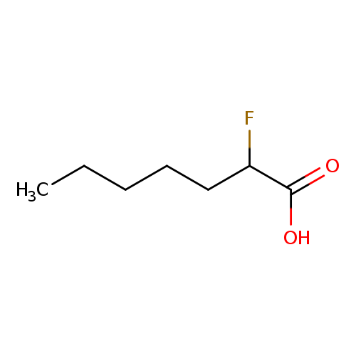 Heptanoic acid, 2-fluoro-