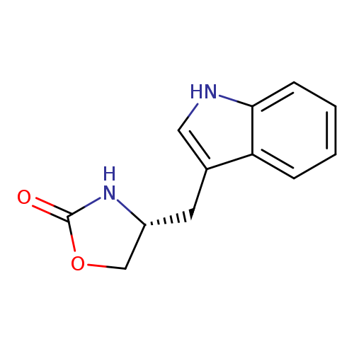 2-Oxazolidinone, 4-(1H-indol-3-ylmethyl)-, (4R)-