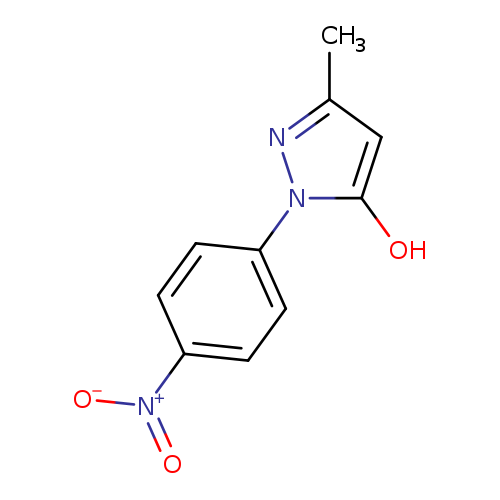 3-methyl-1-(4-nitrophenyl)-1H-pyrazol-5-ol