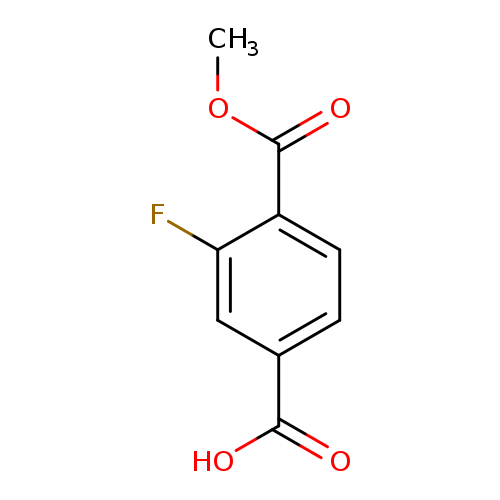 4-(methoxycarbonyl)-3-fluorobenzoic acid