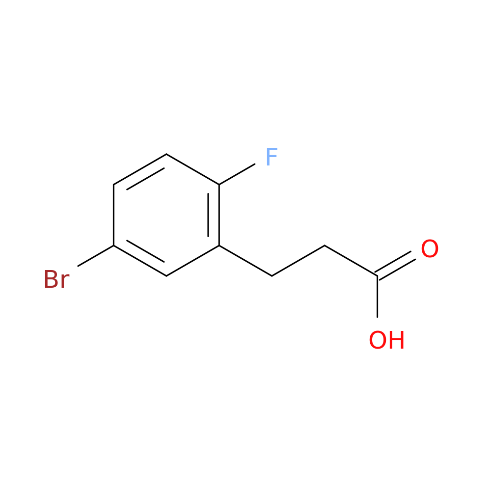 5-Bromo-2-fluorobenzenepropanoic acid
