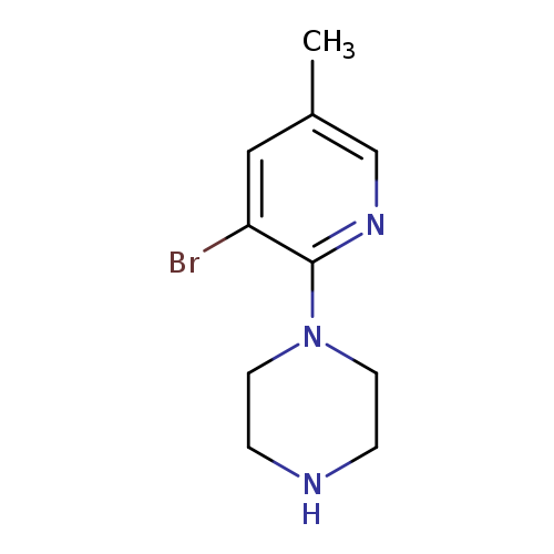 1-(3-Bromo-5-methylpyridin-2-yl)piperazine