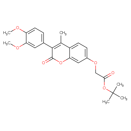 tert-butyl 2-{[3-(3,4-dimethoxyphenyl)-4-methyl-2-oxo-2H-chromen-7-yl]oxy}acetate
