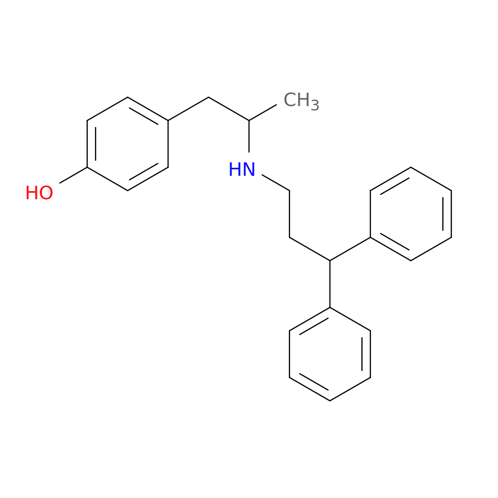 4-[2-[(3,3-Diphenylpropyl)amino]propyl]phenol