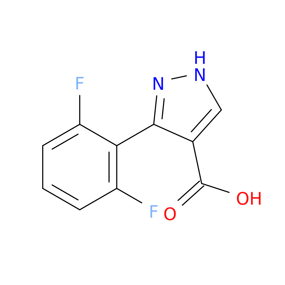 3-(2,6-difluorophenyl)-1H-pyrazole-4-carboxylic acid