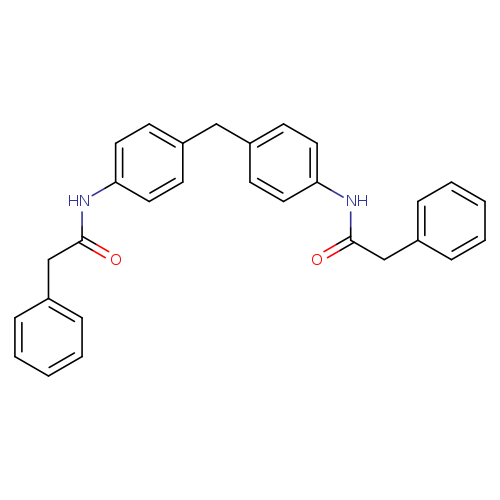 2-phenyl-N-(4-{[4-(2-phenylacetamido)phenyl]methyl}phenyl)acetamide