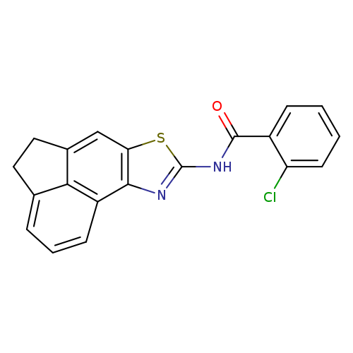 2-chloro-N-{5-thia-3-azatetracyclo[6.6.1.0^{2,6}.0^{11,15}]pentadeca-1(15),2(6),3,7,11,13-hexaen-4-yl}benzamide