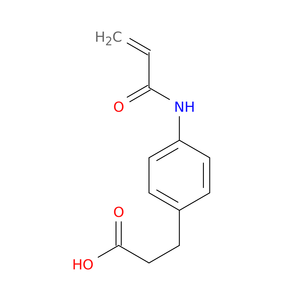 3-[4-(prop-2-enamido)phenyl]propanoic acid