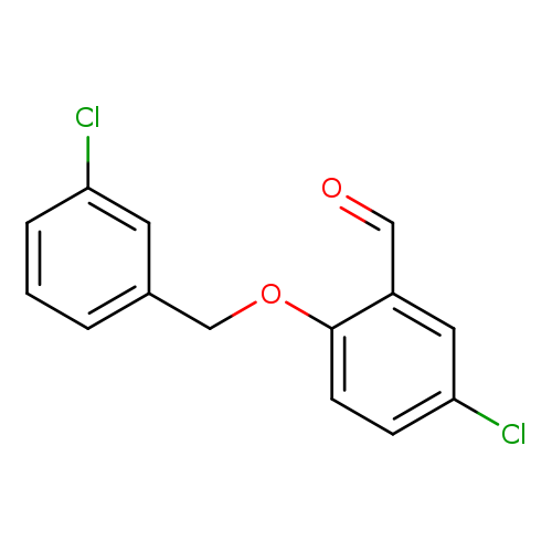5-Chloro-2-[(3-chlorobenzyl)oxy]benzaldehyde