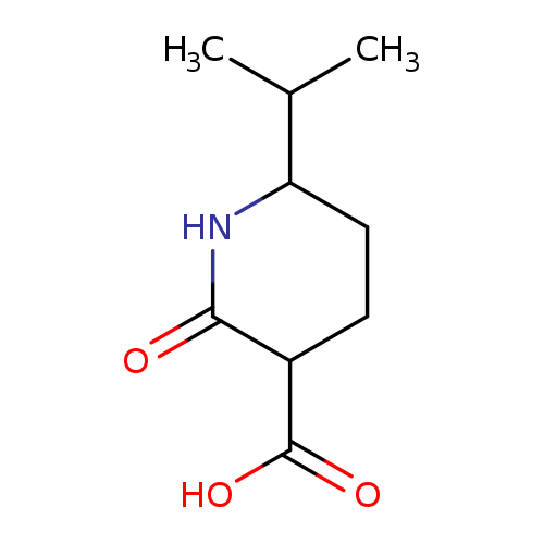 2-oxo-6-(propan-2-yl)piperidine-3-carboxylic acid, Mixture of diastereomers