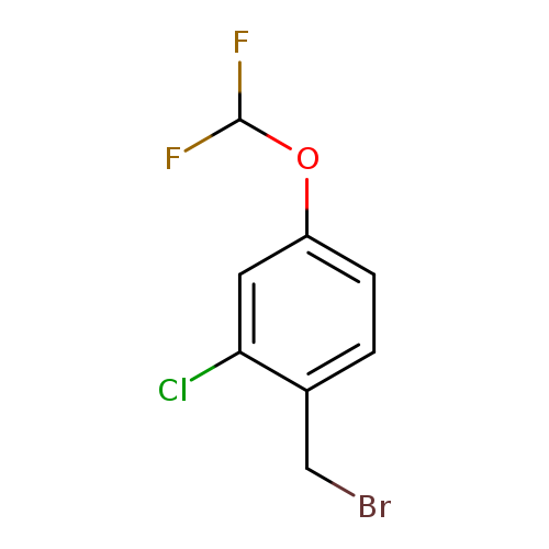 1-(bromomethyl)-2-chloro-4-(difluoromethoxy)benzene