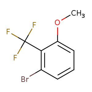 Benzene, 1-bromo-3-methoxy-2-(trifluoromethyl)-
