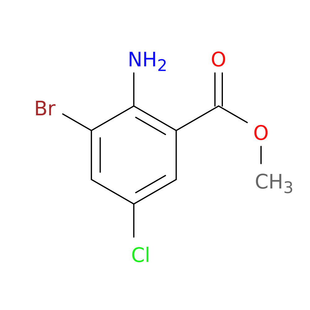 Methyl 2-amino-3-bromo-5-chlorobenzoate