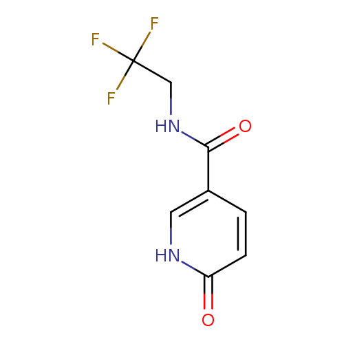 6-oxo-N-(2,2,2-trifluoroethyl)-1,6-dihydropyridine-3-carboxamide
