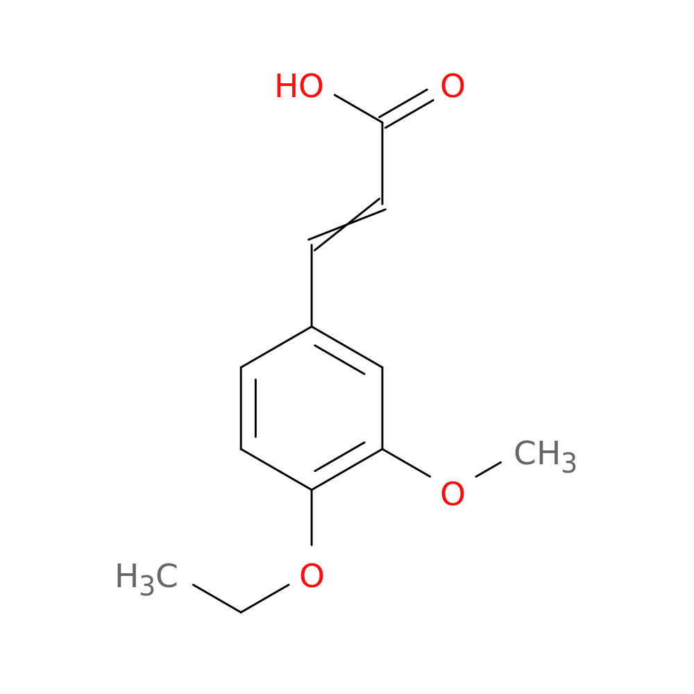 4-ETHOXY-3-METHOXYCINNAMIC ACID