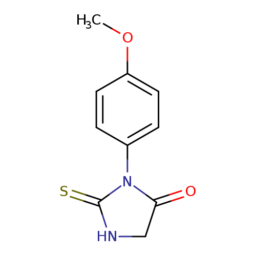 3-(4-Methoxyphenyl)-2-thioxoimidazolidin-4-one