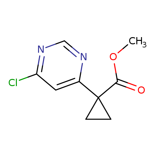 methyl 1-(6-chloropyrimidin-4-yl)cyclopropane-1-carboxylate