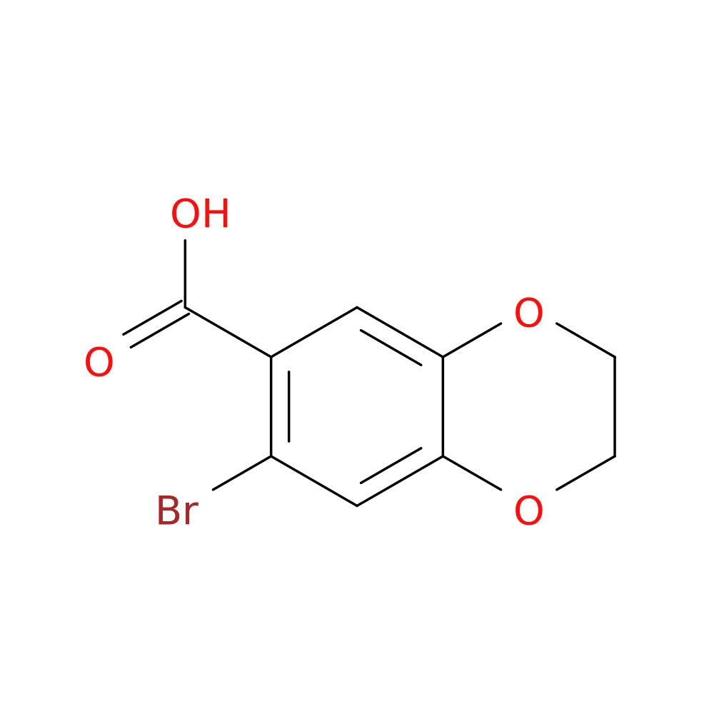7-Bromo-2,3-dihydro-1,4-benzodioxin-6-carboxylic acid