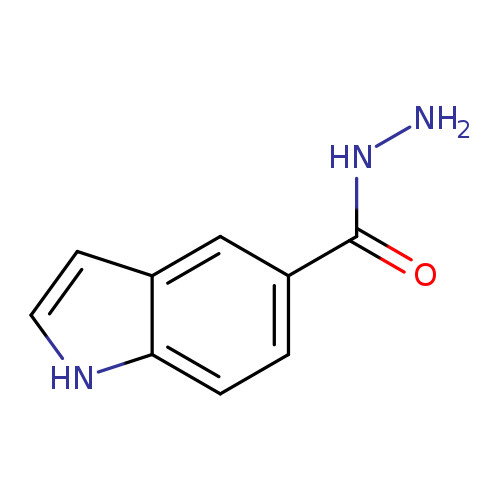1H-Indole-5-carboxylicacid,hydrazide(9CI)