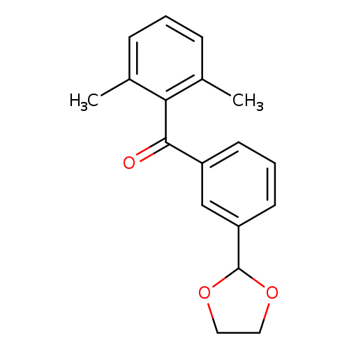 2,6-Dimethyl-3'-(1,3-dioxolan-2-yl)benzophenone