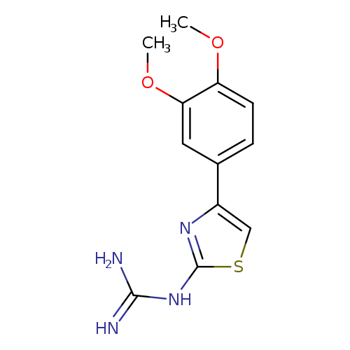 N-[4-(3,4-Dimethoxyphenyl)-1,3-thiazol-2-yl]guanidine