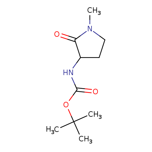 tert-Butyl (1-methyl-2-oxopyrrolidin-3-yl)carbamate