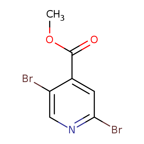 4-Pyridinecarboxylic acid, 2,5-dibromo-, methyl ester