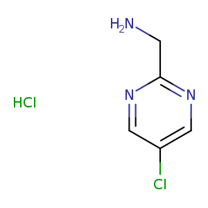2-Pyrimidinemethanamine, 5-chloro-, hydrochloride (1:1)