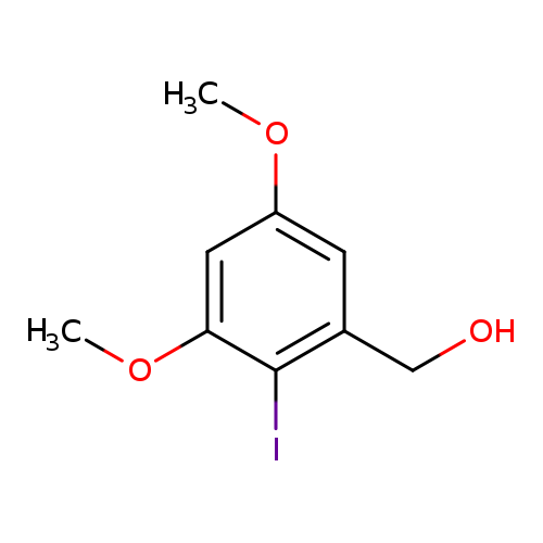 (2-iodo-3,5-dimethoxyphenyl)methanol