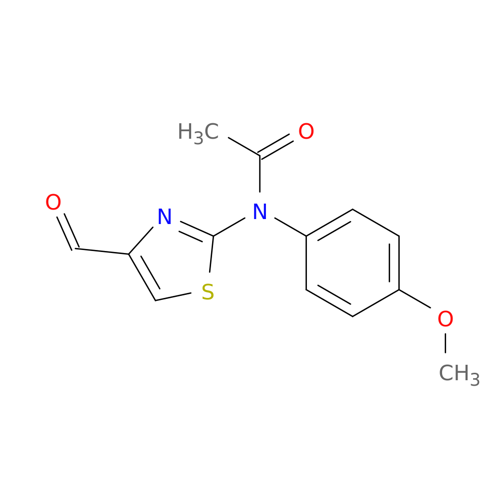 N-(4-Formylthiazol-2-yl)-N-(4-methoxyphenyl)acetamide
