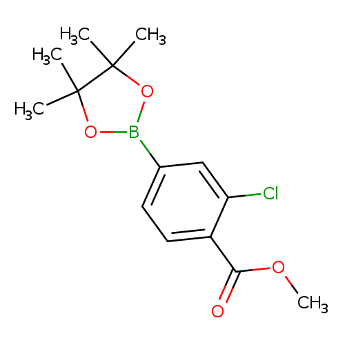 (3-CHLORO-4-METHOXYCARBONYL)BENZENEBORONIC ACID PINACOL ESTER