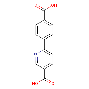 3-Pyridinecarboxylic acid, 6-(4-carboxyphenyl)-