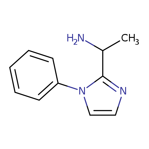 1-(1-phenyl-1H-imidazol-2-yl)ethan-1-amine