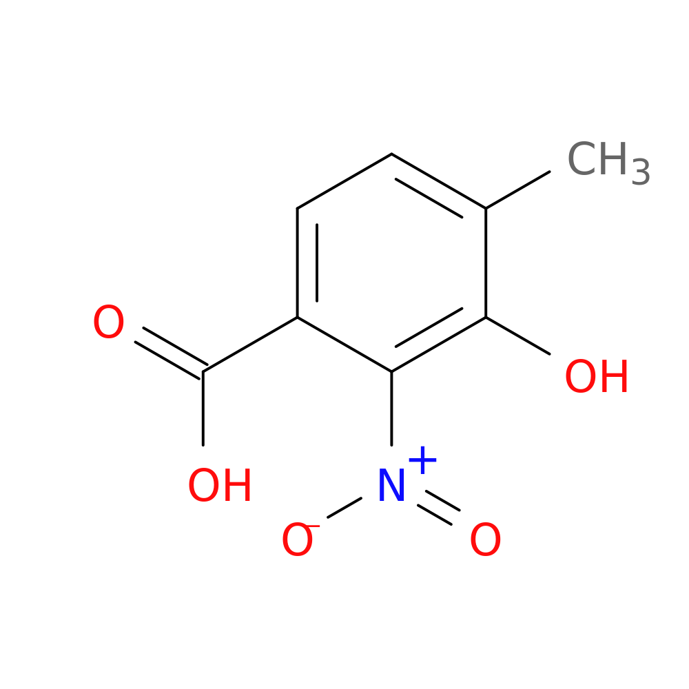 3-Hydroxy-4-methyl-2-nitrobenzoic acid